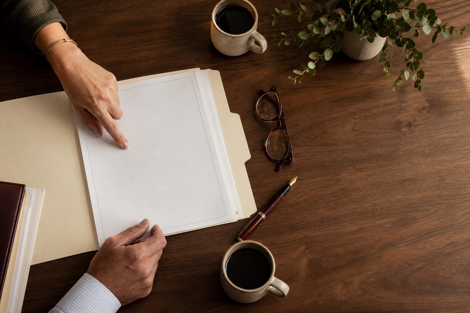 An organized estate-planning document review